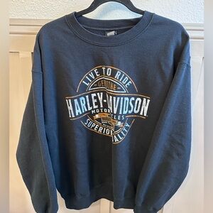 Harley Davidson men’s crewneck size large